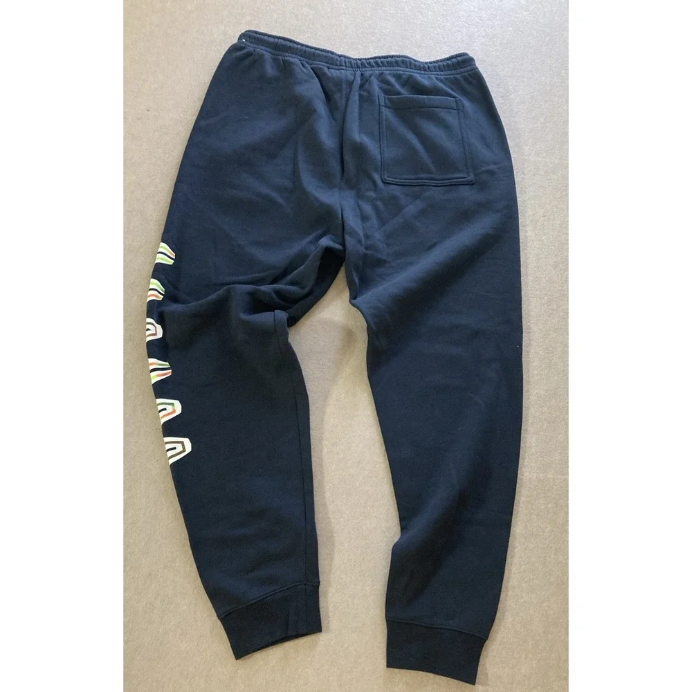 NIKE Jordan MVP Fleece Jogger Pants Sz L Black DV1603-010